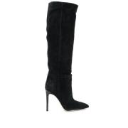 Zwarte Stiletto Enkellaars Paris Texas , Black , Dames