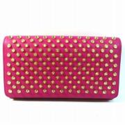 Pre-owned Leather wallets Christian Louboutin Pre-owned , Purple , Dam...