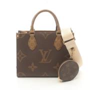 Pre-owned Leather louis-vuitton-bags Louis Vuitton Vintage , Brown , D...