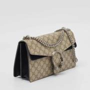 Pre-owned Canvas gucci-bags Gucci Vintage , Beige , Dames