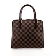 Pre-owned Canvas handbags Louis Vuitton Vintage , Brown , Dames