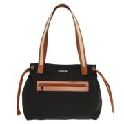 Pre-owned Canvas totes Gucci Vintage , Black , Dames