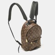 Pre-owned Canvas backpacks Louis Vuitton Vintage , Brown , Dames