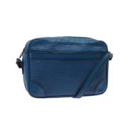 Pre-owned Fabric louis-vuitton-bags Louis Vuitton Vintage , Blue , Dam...