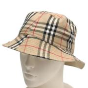 Pre-owned Cotton hats Burberry Vintage , Beige , Unisex