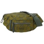 Pre-owned Nylon gucci-bags Gucci Vintage , Green , Dames