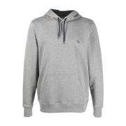 Grijze Sweater met Capuchon en Logo Paul Smith , Gray , Heren