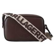 Camerabag K/Circle Perforated Karl Lagerfeld , Brown , Dames