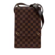 Pre-owned Canvas louis-vuitton-bags Louis Vuitton Vintage , Brown , Da...