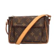 Pre-owned Canvas louis-vuitton-bags Louis Vuitton Vintage , Brown , Da...