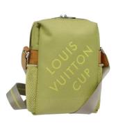 Pre-owned Canvas louis-vuitton-bags Louis Vuitton Vintage , Yellow , D...