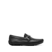 Zwarte Platte Instaploafers Salvatore Ferragamo , Black , Heren