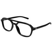 Stijlvolle Zwarte Zonnebril Gucci , Black , Unisex