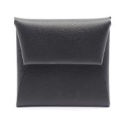 Pre-owned Fabric wallets Hermès Vintage , Black , Dames