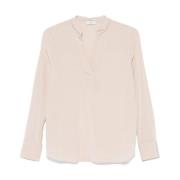 Stijlvolle Shirt 844C Peserico , Beige , Dames