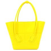 Pre-owned Fabric totes Bottega Veneta Vintage , Yellow , Dames