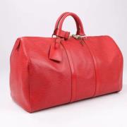 Pre-owned Leather louis-vuitton-bags Louis Vuitton Vintage , Red , Dam...