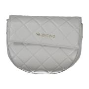 Grijze Schoudertas met Ritssluiting Valentino by Mario Valentino , Gra...