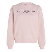 Delicate roze sweatshirt Tommy Hilfiger , Pink , Dames