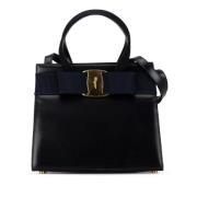 Pre-owned Leather handbags Salvatore Ferragamo Pre-owned , Black , Dam...