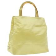 Pre-owned Satin handbags Prada Vintage , Yellow , Dames