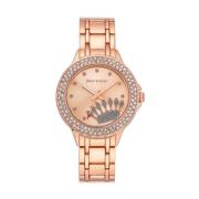 Roségouden Damesmode Horloge Juicy Couture , Yellow , Dames