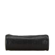 Pre-owned Leather chanel-bags Chanel Vintage , Black , Dames