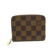 Pre-owned Fabric wallets Louis Vuitton Vintage , Brown , Dames