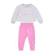 Retro Rewind Crew & Jogger Set Nike , Pink , Dames