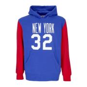 NBA Mode Fleece Hoodie 1974 Mitchell & Ness , Blue , Heren