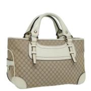 Pre-owned Canvas handbags Celine Vintage , Beige , Dames