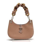 Pre-owned Leather handbags Jimmy Choo Pre-owned , Beige , Dames