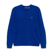 Polo Sweaters Blauw Ralph Lauren , Blue , Heren