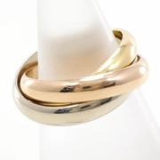 Pre-owned Metal rings Cartier Vintage , Yellow , Dames