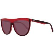 Bourgondische Ovale Zonnebril Verlooplens Emilio Pucci , Red , Dames