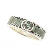 Pre-owned Metal rings Gucci Vintage , Gray , Dames