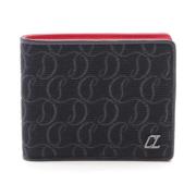 Pre-owned Canvas wallets Christian Louboutin Pre-owned , Black , Dames