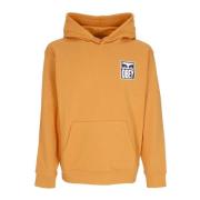 Ogen Icoon Lichtgewicht Hoodie Obey , Orange , Heren