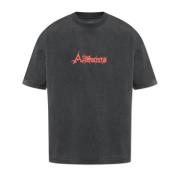 T-shirt Damienz AllSaints , Black , Heren