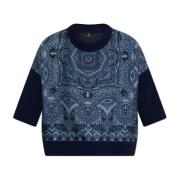 Top met decoratief patroon Etro , Blue , Dames