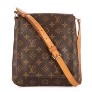 Pre-owned Canvas louis-vuitton-bags Louis Vuitton Vintage , Brown , Da...