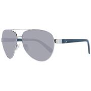 Zilveren Dames Aviator Zonnebril Guess , Gray , Dames