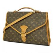 Pre-owned Fabric louis-vuitton-bags Louis Vuitton Vintage , Brown , Da...