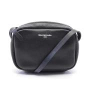 Pre-owned Leather balenciaga-bags Balenciaga Vintage , Black , Dames