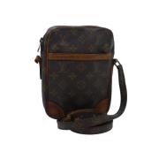 Pre-owned Canvas louis-vuitton-bags Louis Vuitton Vintage , Brown , Da...