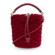 Handtas Mionido type bucket Furla , Red , Dames