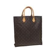 Pre-owned Canvas handbags Louis Vuitton Vintage , Brown , Dames