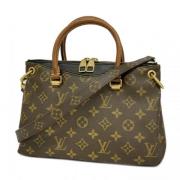 Pre-owned Fabric louis-vuitton-bags Louis Vuitton Vintage , Brown , Da...