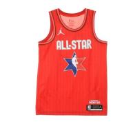 LeBron James Basketbal Tanktop Jordan , Red , Heren