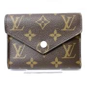 Pre-owned Canvas wallets Louis Vuitton Vintage , Brown , Dames